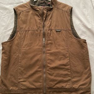 Wolverine fur lined vest